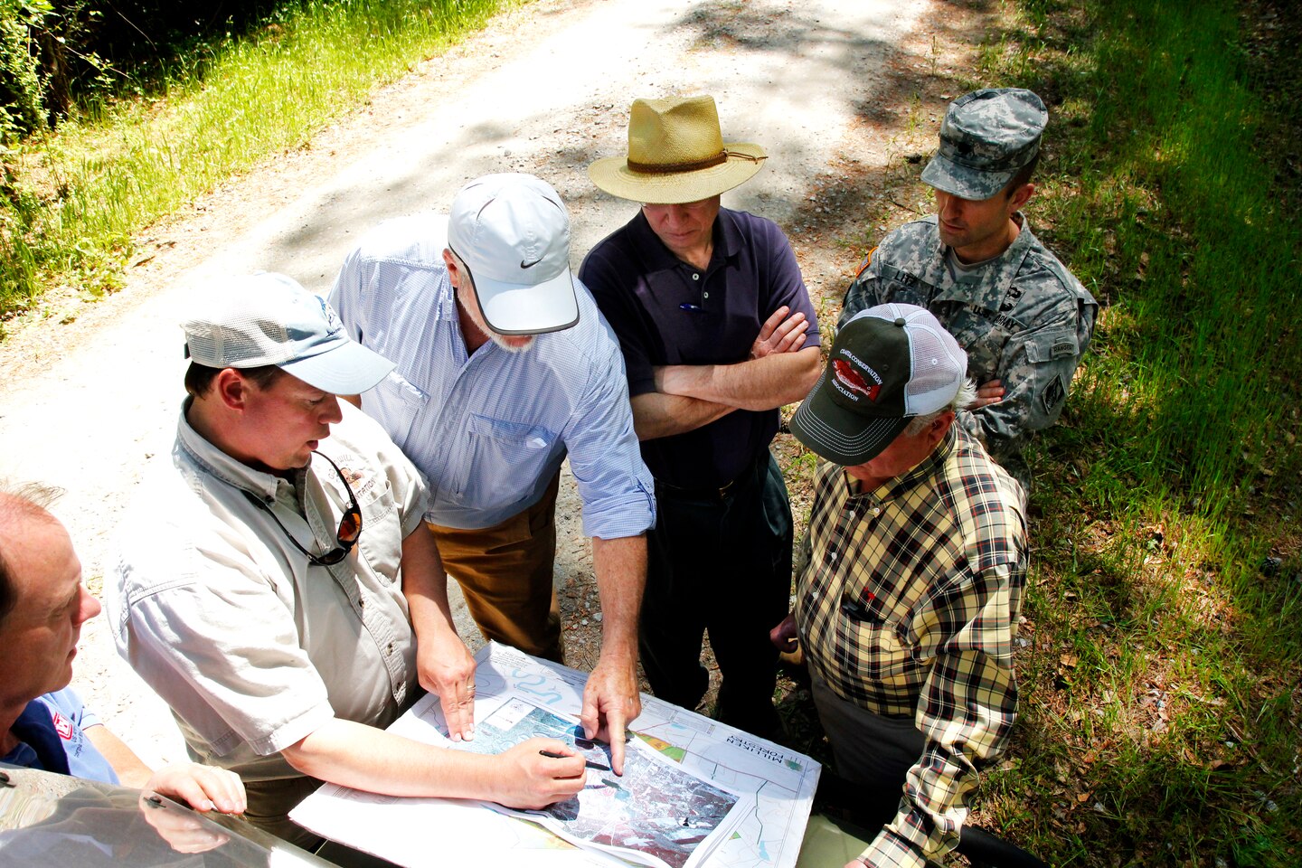 The regulatory team recently took a site visit to the mitigation sites proposed for the proposed Haile Gold Mine project. The sites would be used to complete restoration and enhancement projects to make up for filling wetlands on the proposed project site.
