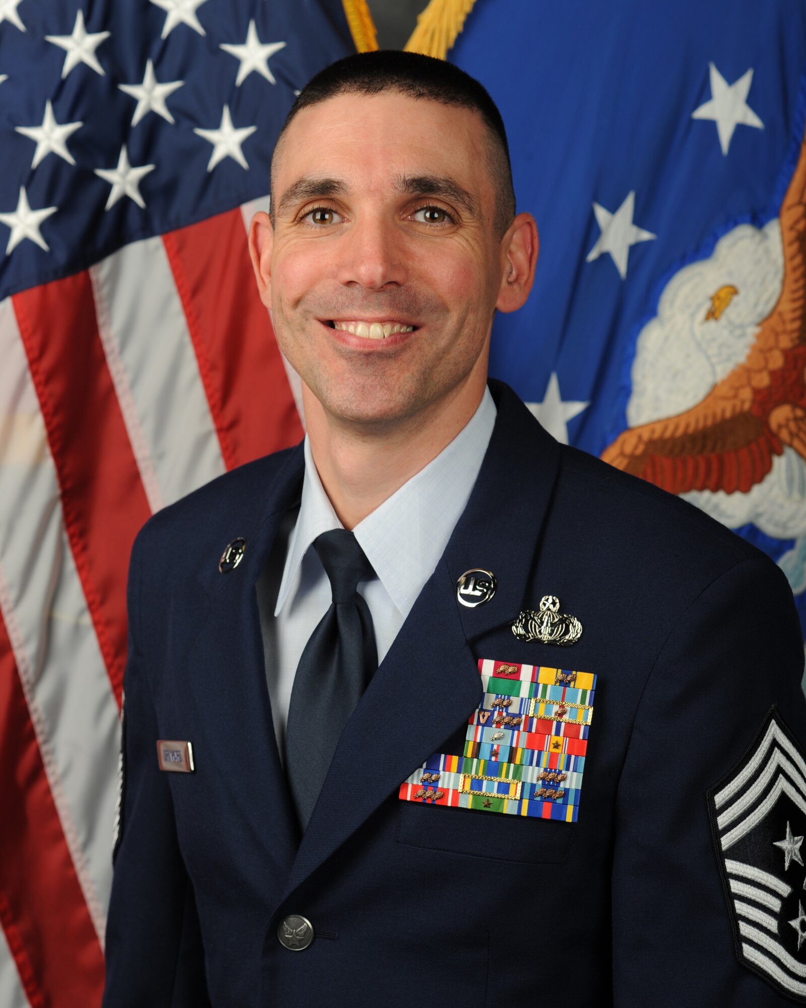 Chief Master Sgt. Shawn Drinkard, 509th Bomb Wing command chief