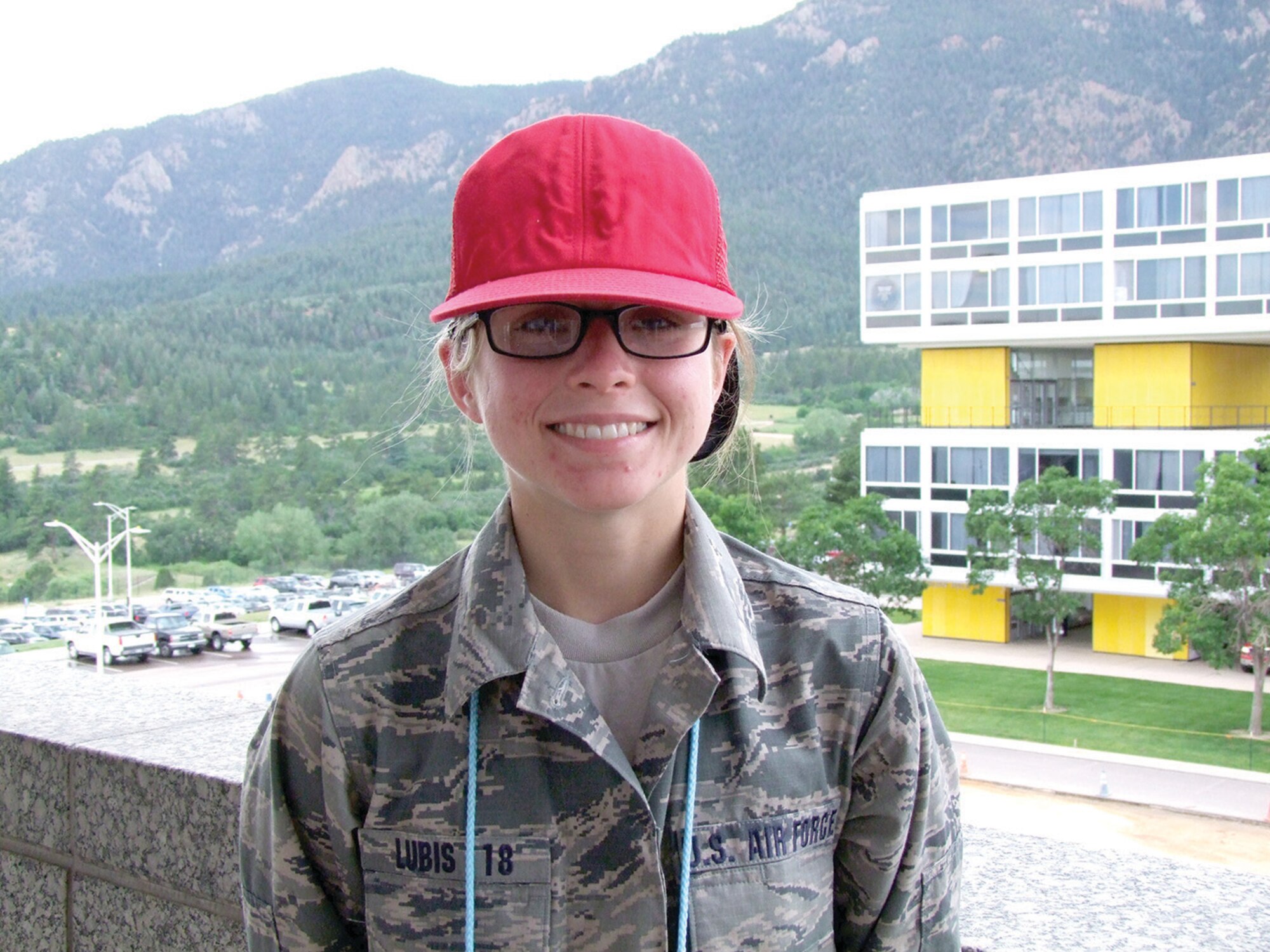Basic Cadet Monica L. Lubis, from Marshall, MI. She's assigned to the Aggressors squadron. (U.S. Air Force photo/Senior Airman Veronica Ward)
