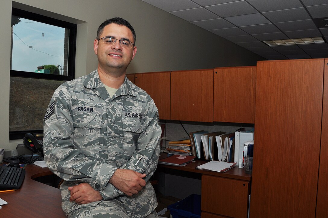 Tech. Sgt. Roberto L. Pagan is the 94th Airlift Wing Finance Management Air Reserve Technician. I serve as the deputy disbursing officer, government travel card manager, and the newly appointed civilian pay and Unit Training Assembly Participation System base focal point. (U.S. Air Force photo/Master Sgt. James Branch)