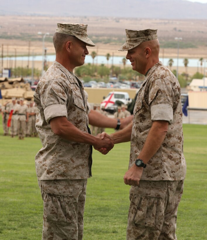 All hands welcome new Combat Center Commanding General