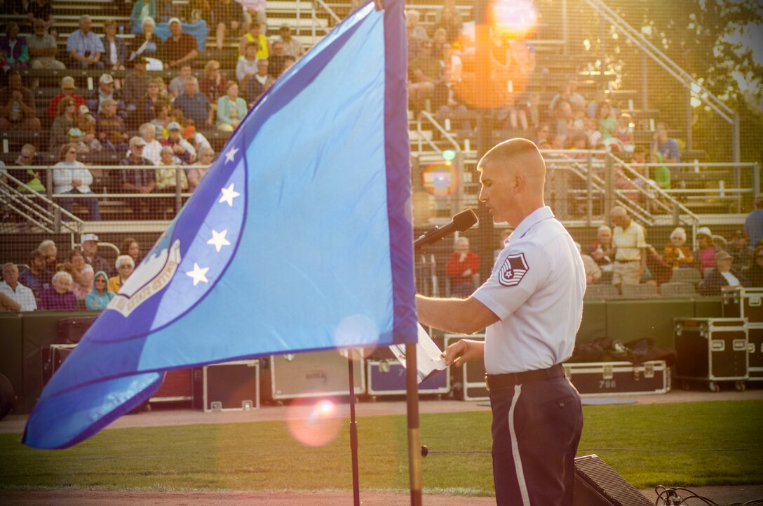 The United States Air Force Academy Band performed an Independence Day Celebration for audiences in Wyoming and South Dakota.  (U.S. Air Force photo/Tech. Sgt. Patrick Brush).