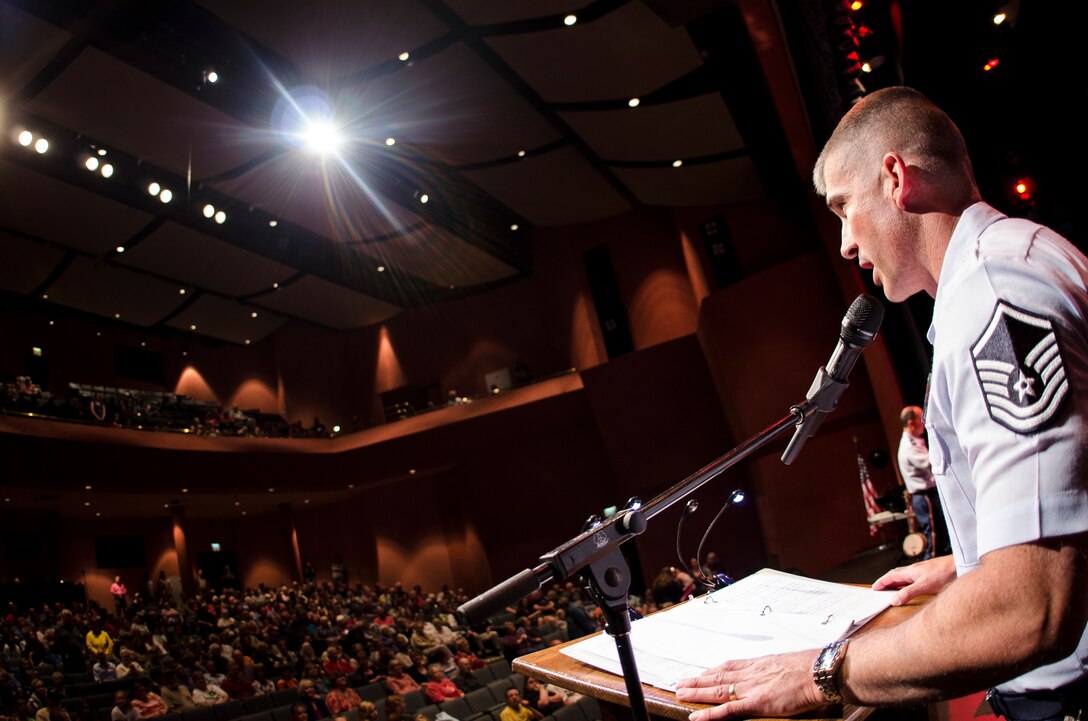The United States Air Force Academy Band performed an Independence Day Celebration for audiences in Wyoming and South Dakota.  (U.S. Air Force photo/Tech. Sgt. Patrick Brush)