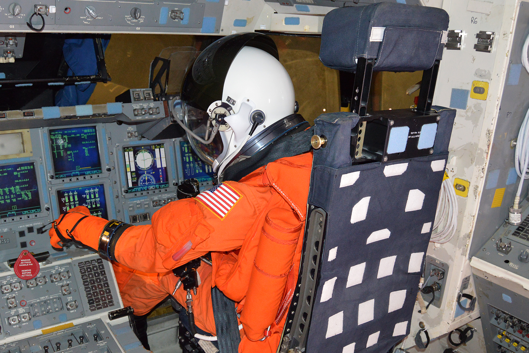 Space Shuttle Crew Compartment Trainer National Museum Of The United States Air Force Display