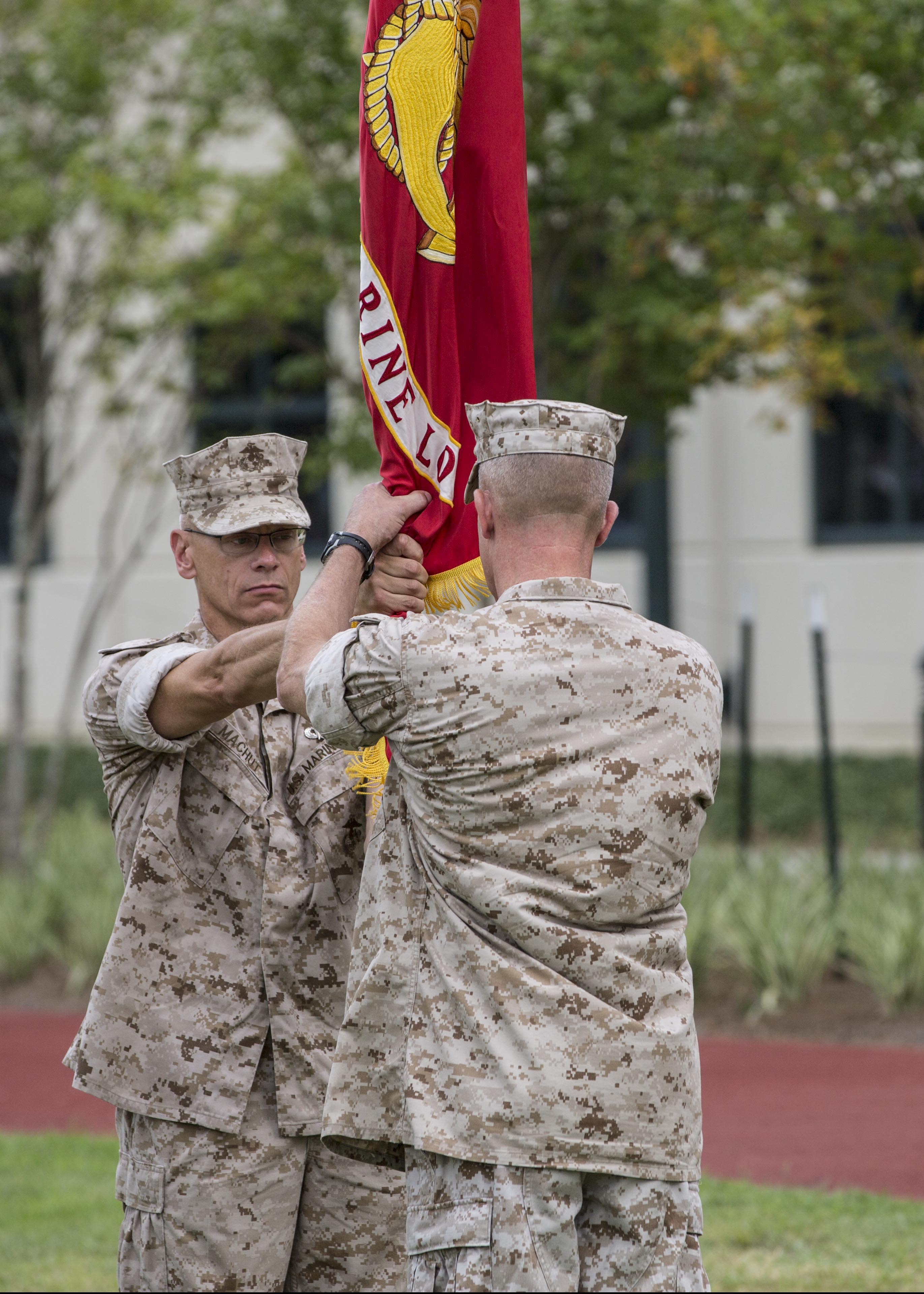 4th Marine Logistics Group Change of Command