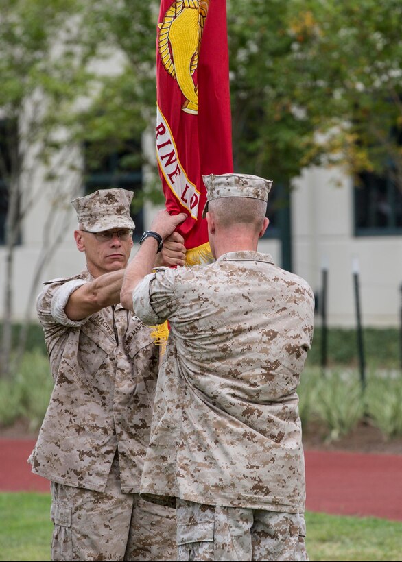 4th Marine Logistics Group Change of Command