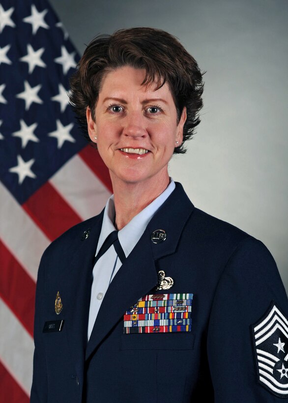Chief Master Sergeant Andrea J. Gates,