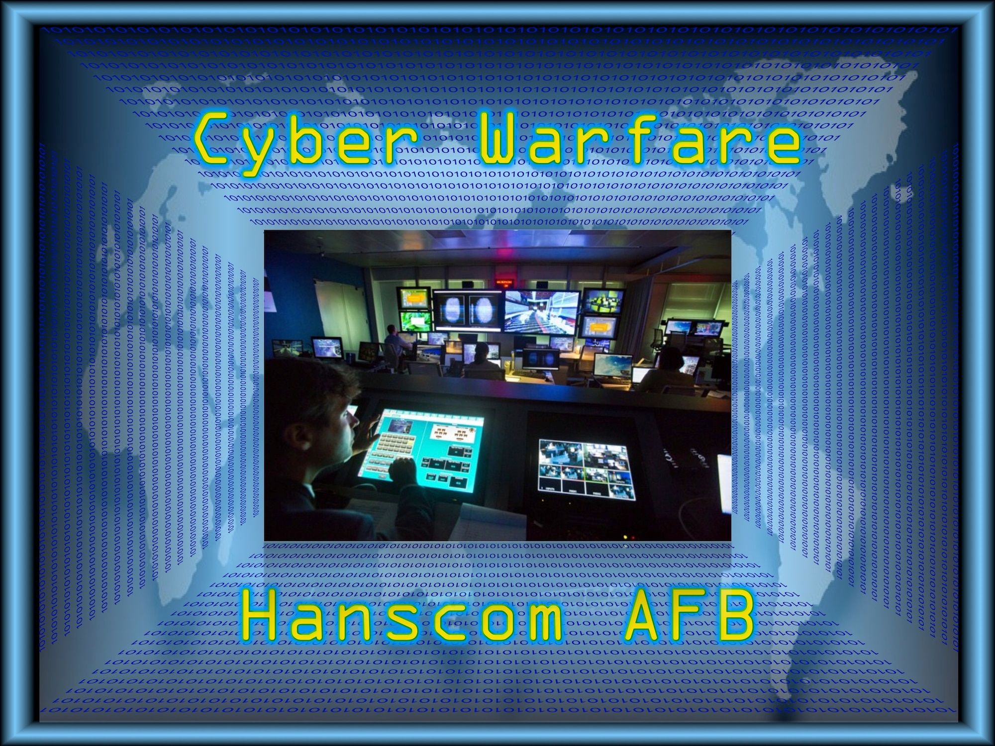 Hanscin Air Force Base is a hub for the development, integration, acquisition, fielding, deployment and sustainment of the Air Force’s command, control, communications, intelligence and networks (C3I&N) as well as the Air Force’s battle management programs. (U.S. Air Force graphic by Lance Beebe)