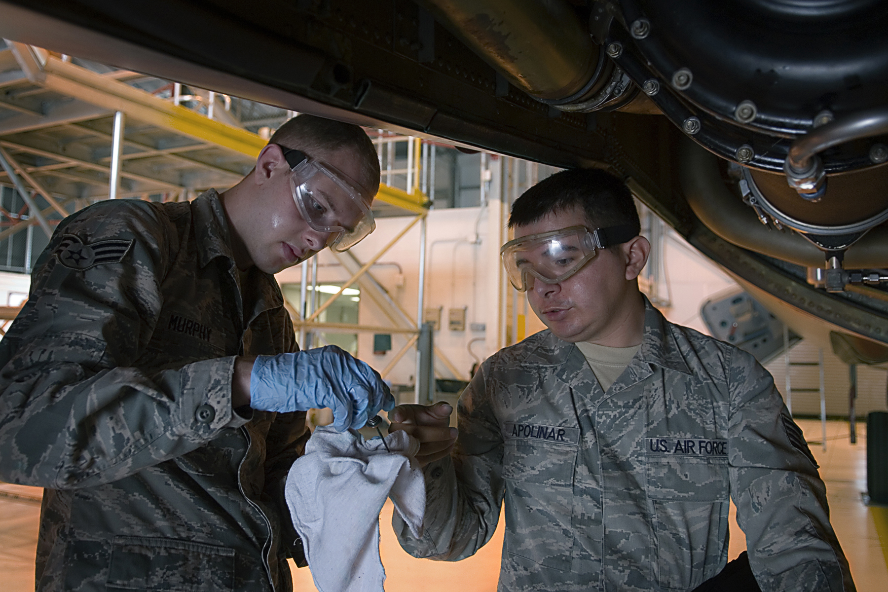 Left behind Lone Grissom aircraft gets makeover > Grissom Air Reserve