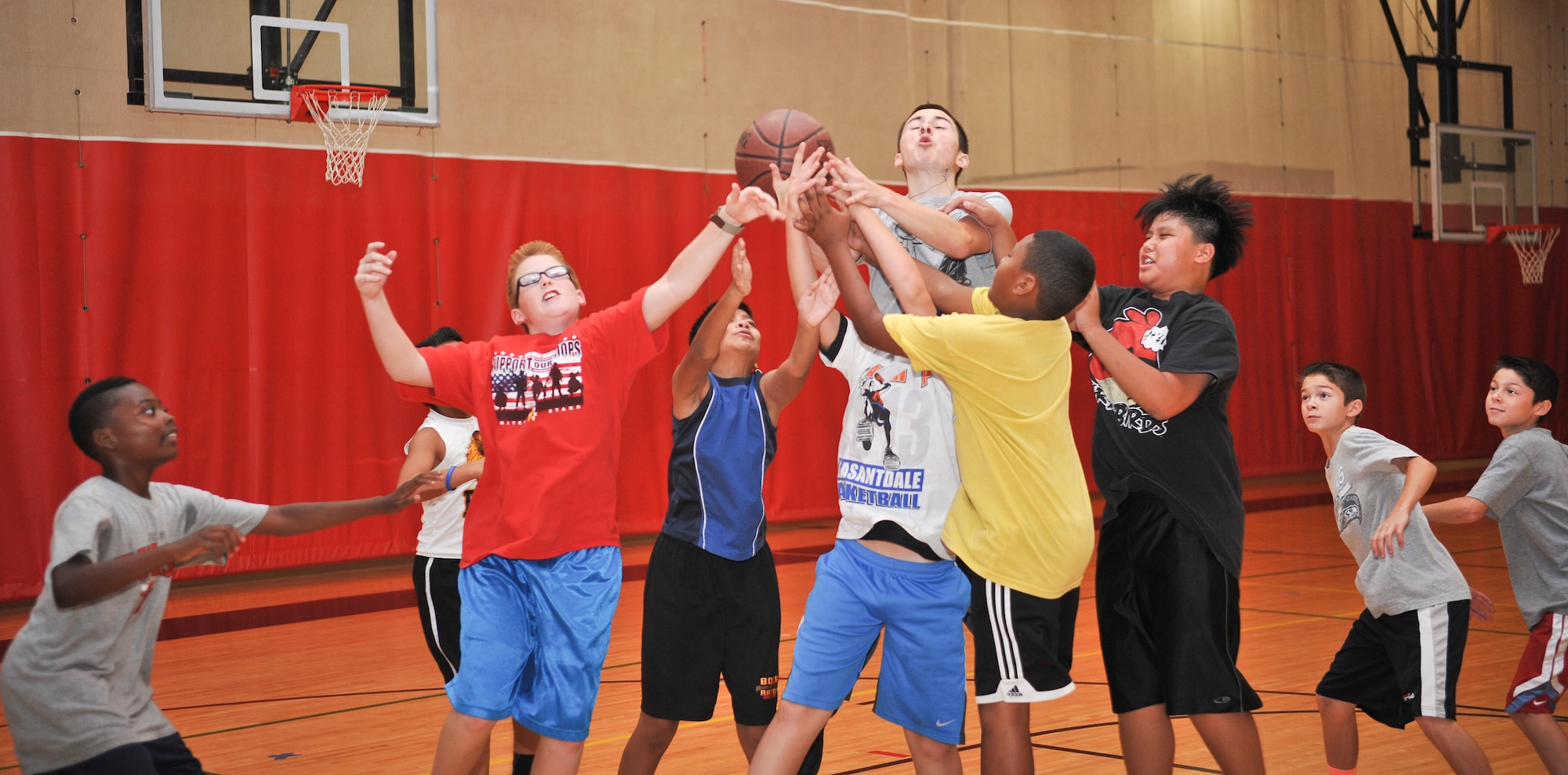 Basketball camp teaches more than game > Luke Air Force Base > Article