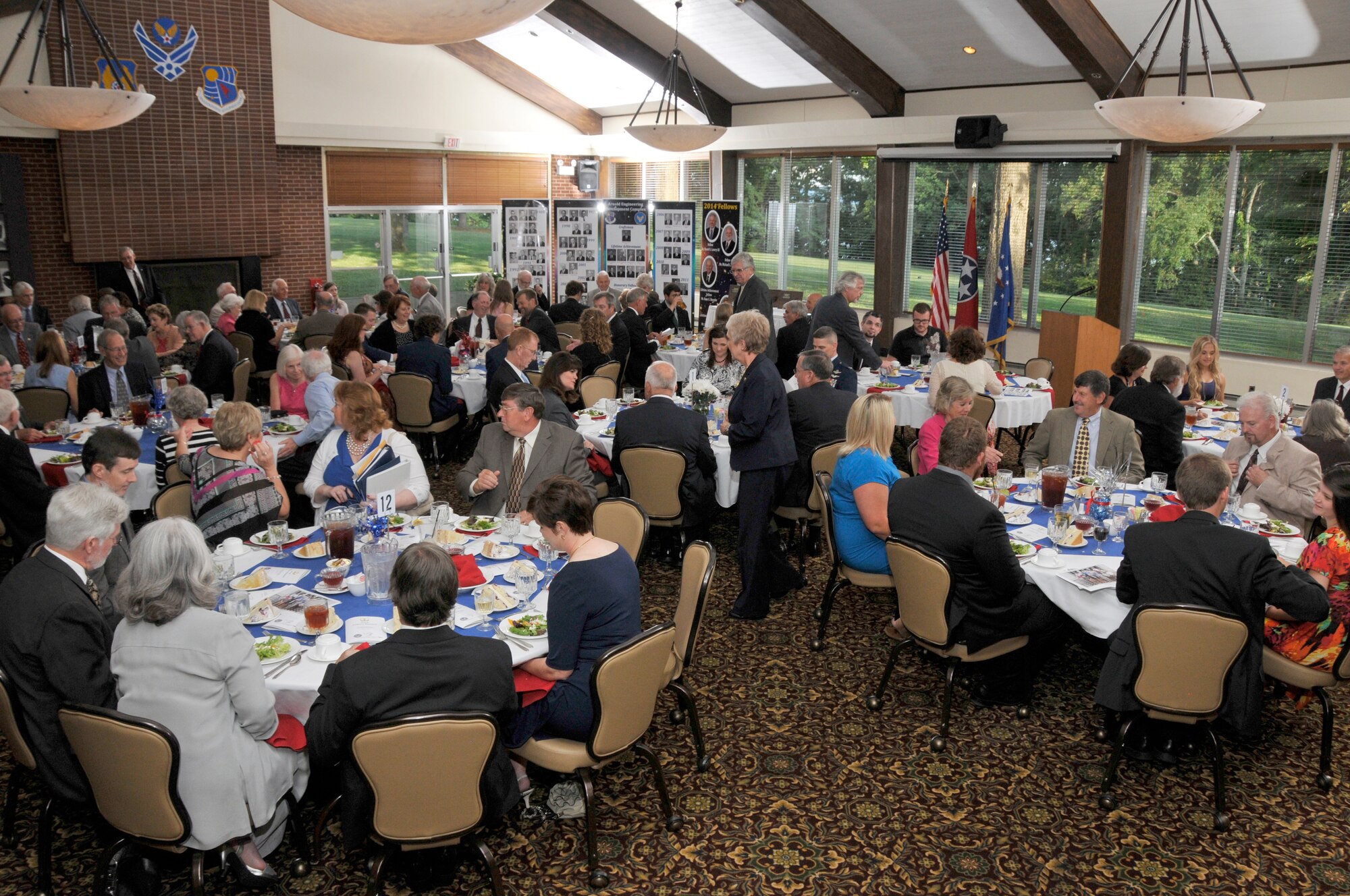Family, friends and colleagues attended the Arnold Engineering Development Complex Fellows Banquet June 25 celebrating the Fellow’s contributions.