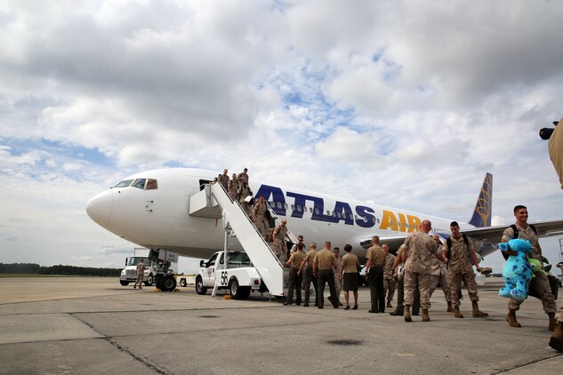 Marines with Marine All Weather Fighter Attack Squadron 224 returned to Marine Corps Air Station Beaufort July 11, after a six month deployment to the Western Pacificin support of the Unit Deployment Program. The UDP is designed to balance strategic capabilities in the Pacific theater to train with allies, respond to crises and promote security and cooperation across the region.