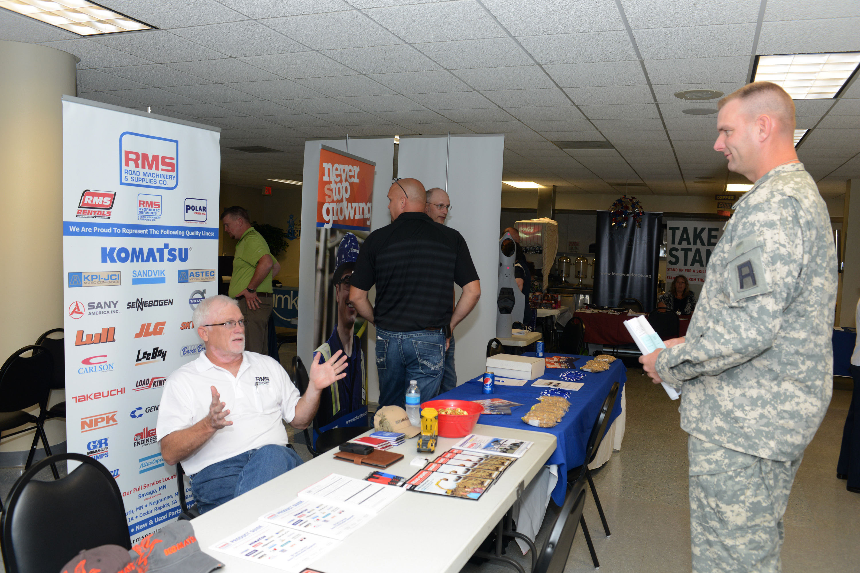 185th ARW and Home Base Iowa team up for Military Job Fair > 185th Air