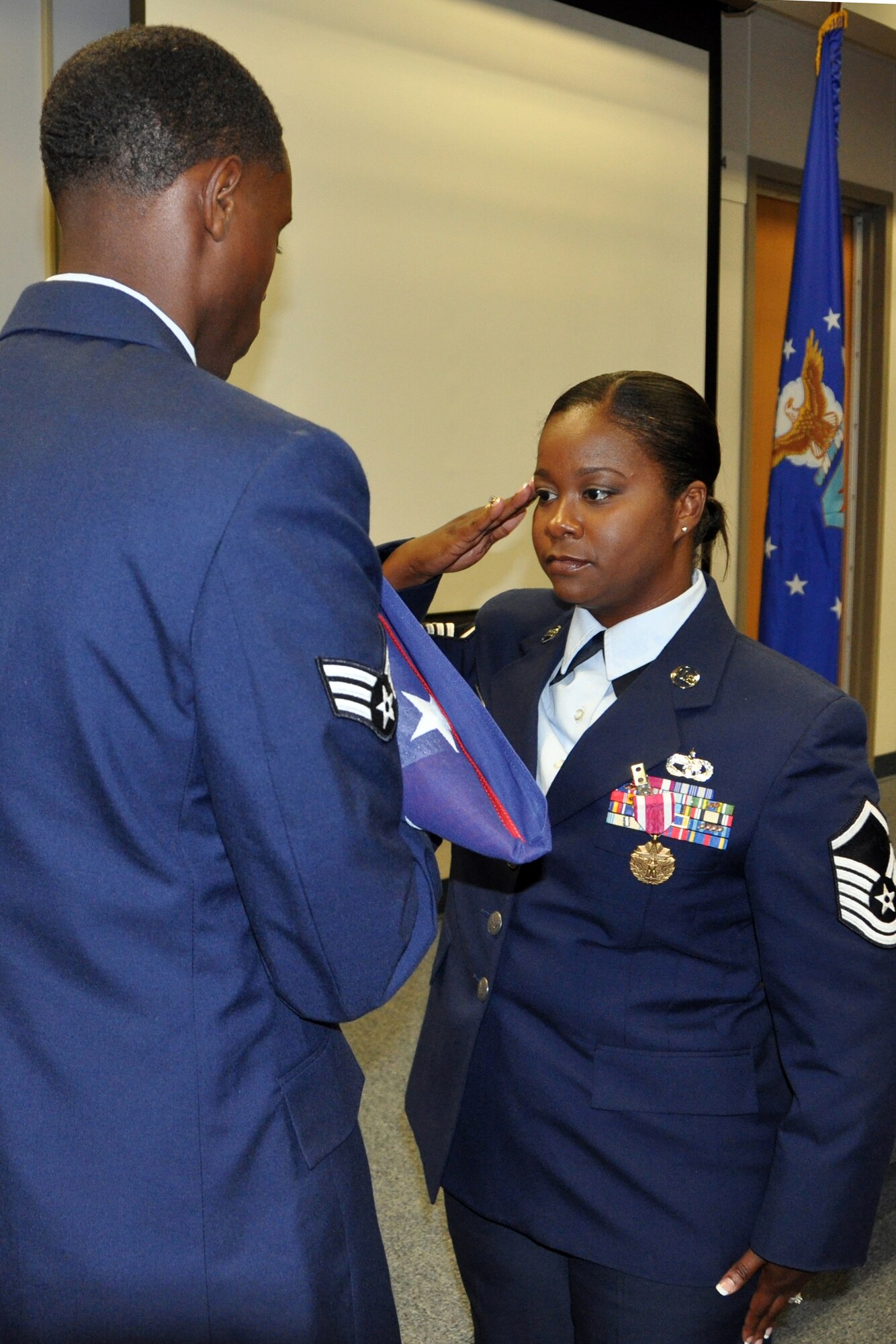 Master Sgt. Sabrina Parker retires > 307th Bomb Wing > Article Display