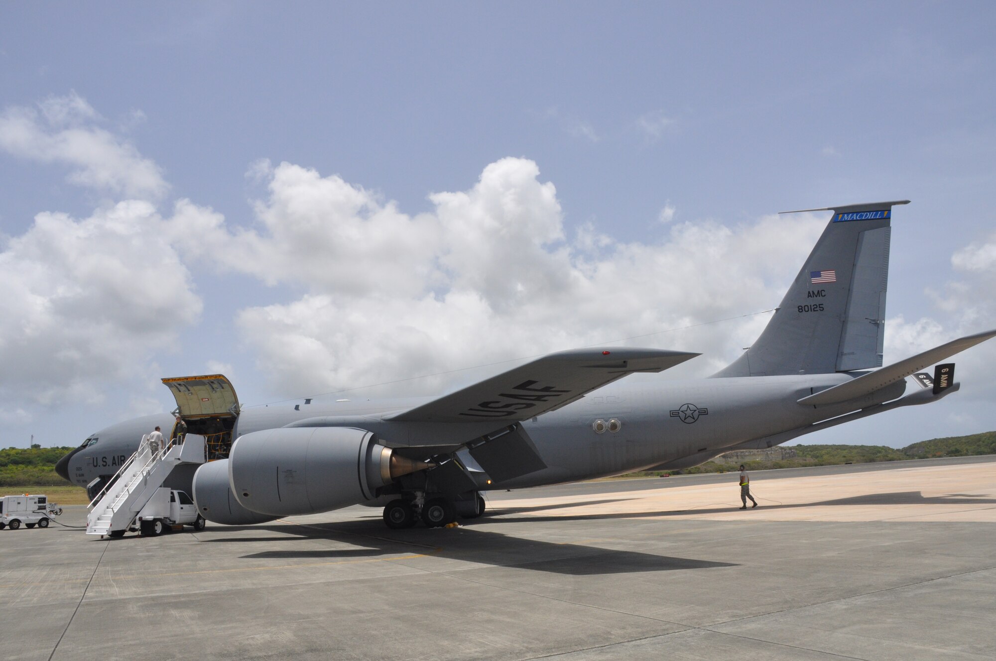 45 AES completed a three day aeromedical evacuation training mission July 18-20. During the exercise medical professionals were evaluated on multiple in-air scenarios to fulfill quarterly training requirements.