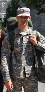 New York Army National Guard Pvt. 1st Class Mitchell Valenza, a Queensbury resident, is now Cadet Valenza at the United States Military Academy at West Point.