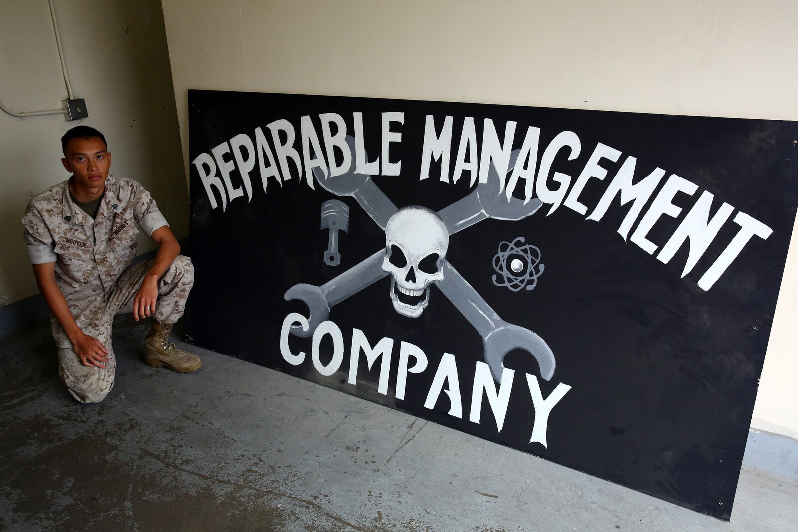 Sgt. Thanhtam Nguyen, micro miniature repair technician, Reparable Management Company, Combat Logistics Regiment 15, 1st Marine Logistics Group, originally from Ho Chi Minh, Vietnam, moved to Lancaster, Penn., at a young age. As an eight-year-old boy, Nguyen witnessed more gruesome things than any child ever should. Yet, somehow, Nguyen used his past experience to fuel his desire to always be there for his Marines. The stress-free work environment he provides coupled with his sense of humor allows his Marines to feel like they can go to him for anything.