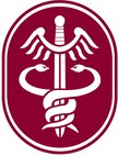 U.S. Army Medical Command patch.