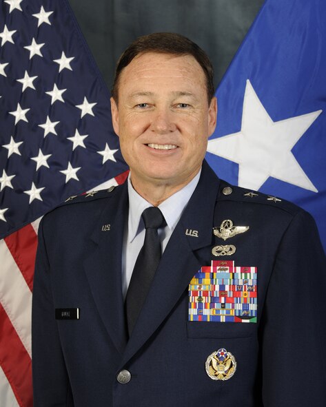 Maj. Gen. Darryl W. Burke, Commander of the Air Force District of Washington 