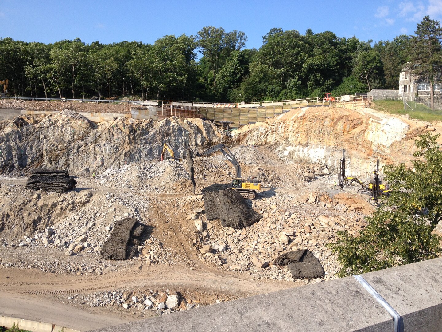 New Cadet Barracks Construction.