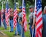 Members of the Veterans of Foreign Wars stand as honorary pallbearer during a funeral service for Capt. Robert Turnbull Sr., July 19. Turnbull’s remains, and those of with 16 other service members, were recovered from a 61 year old plane crash and brought home to their families. (U.S. Air Force photo by Airman 1st Class Dustin Mullen)