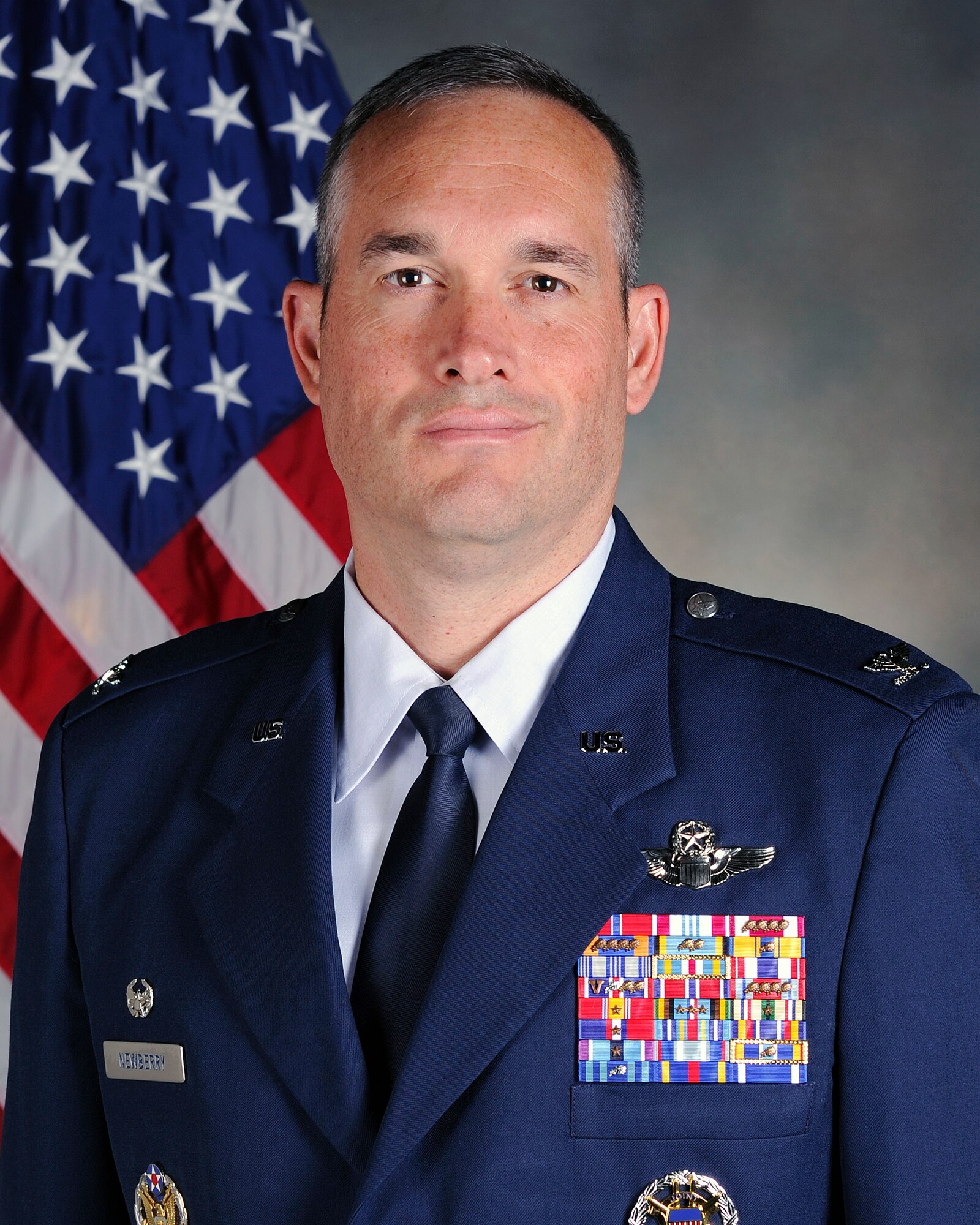 Col. Brian Newberry is the 92nd Air Refueling Wing commander at Fairchild Air Force Base, Washington. (U.S. Air Force photo)