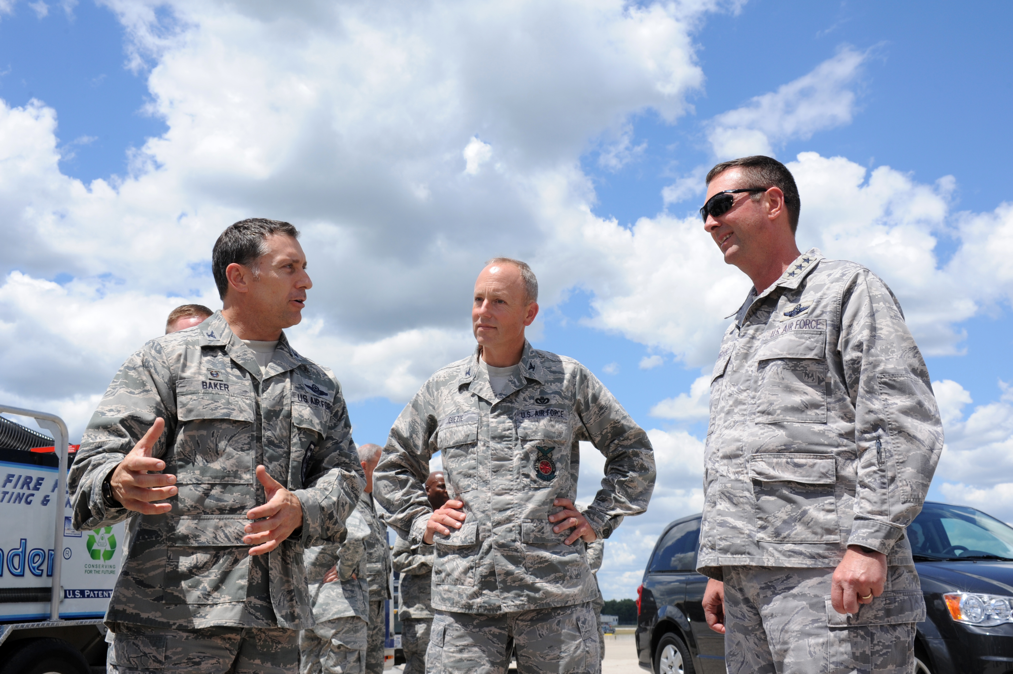 Vice Chief Of The National Guard Bureau Visits 180th Fighter Wing