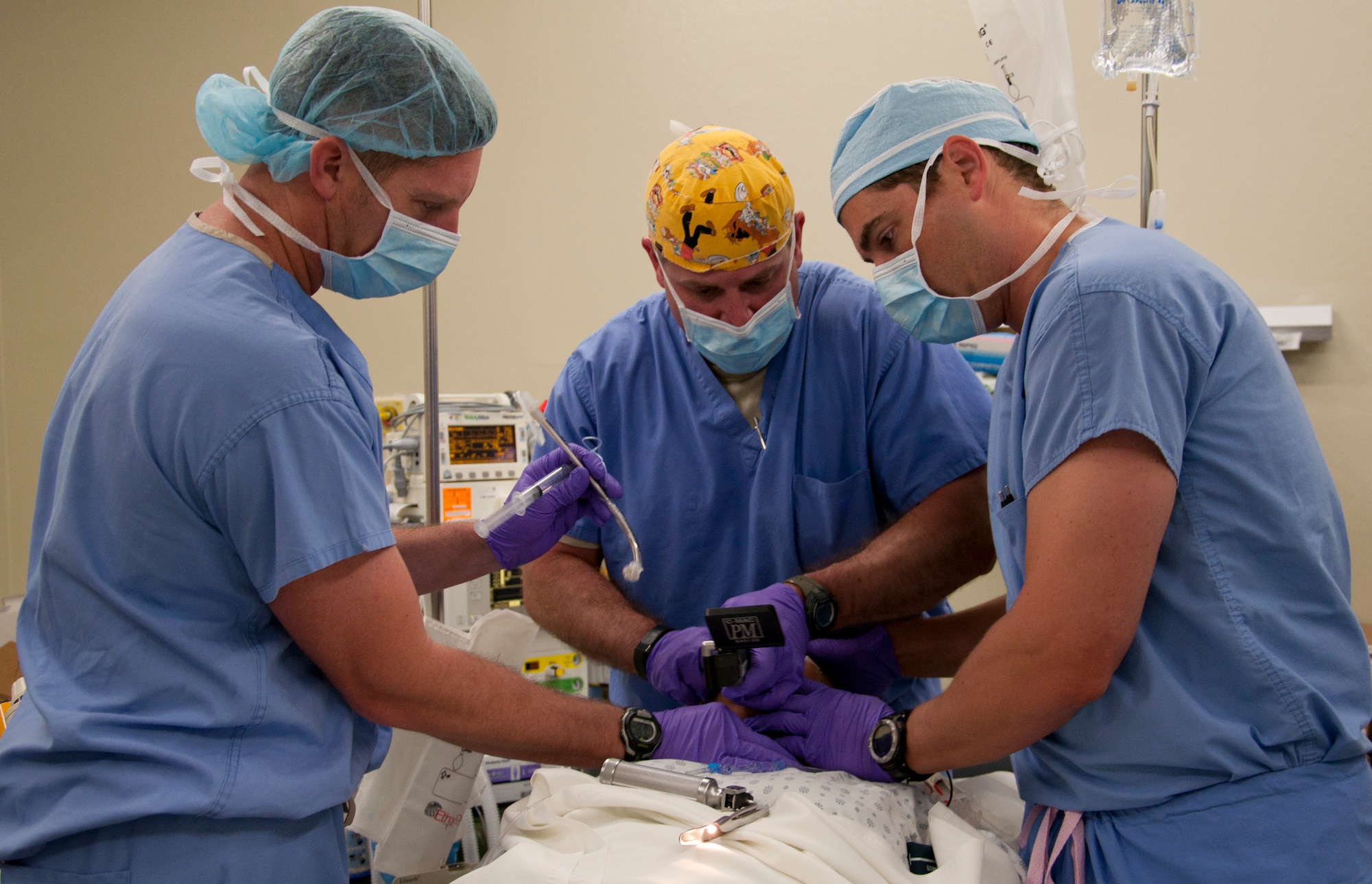 The 88 Medical Group (MDG) performed reconstuctive and gynecological surgeries during their recent trip to Belize as part of of the New Horizons 2014 exercise. (Contributed photo)