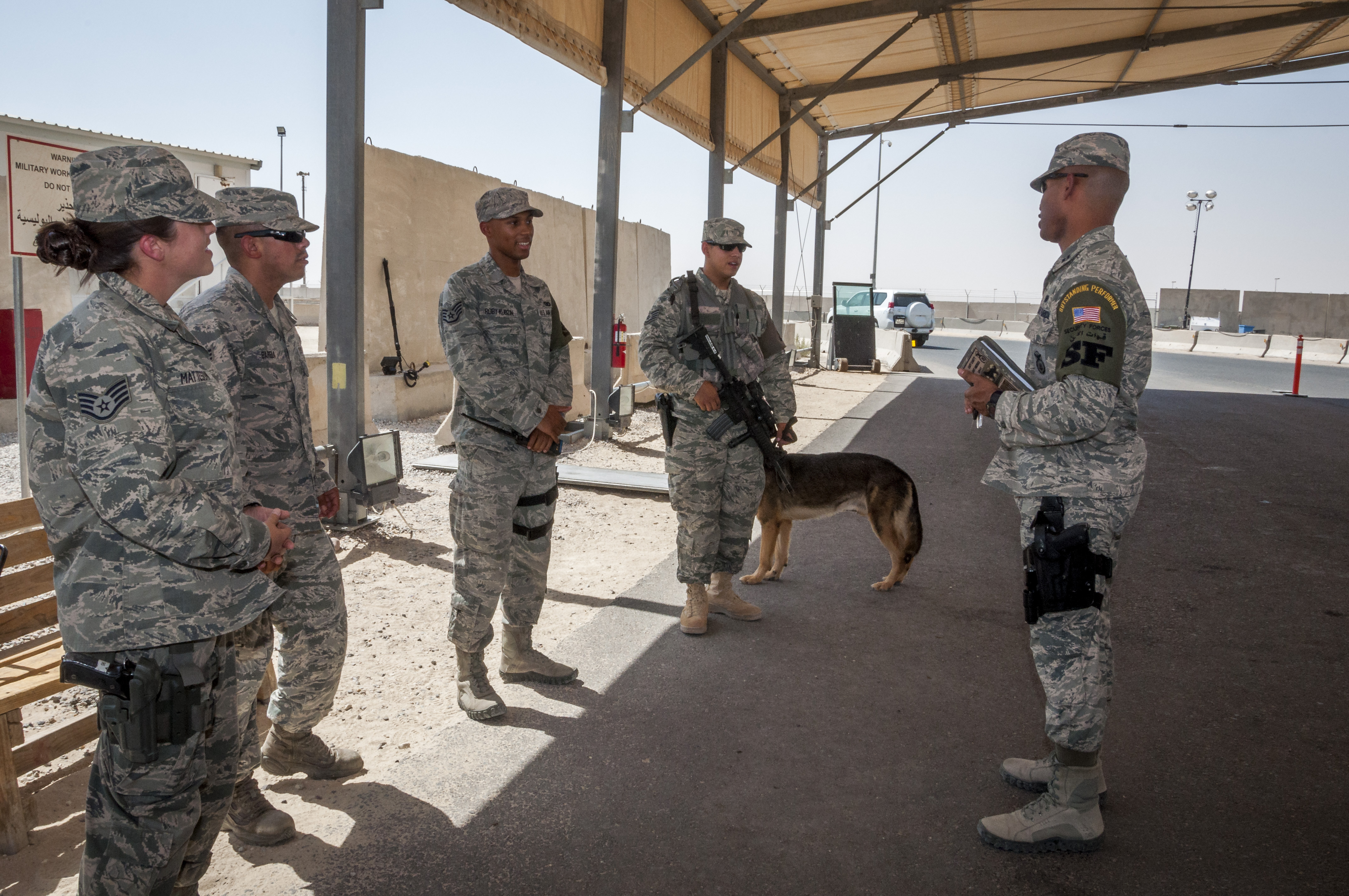 Security forces' officer obstacles to achieve his dream > U.S