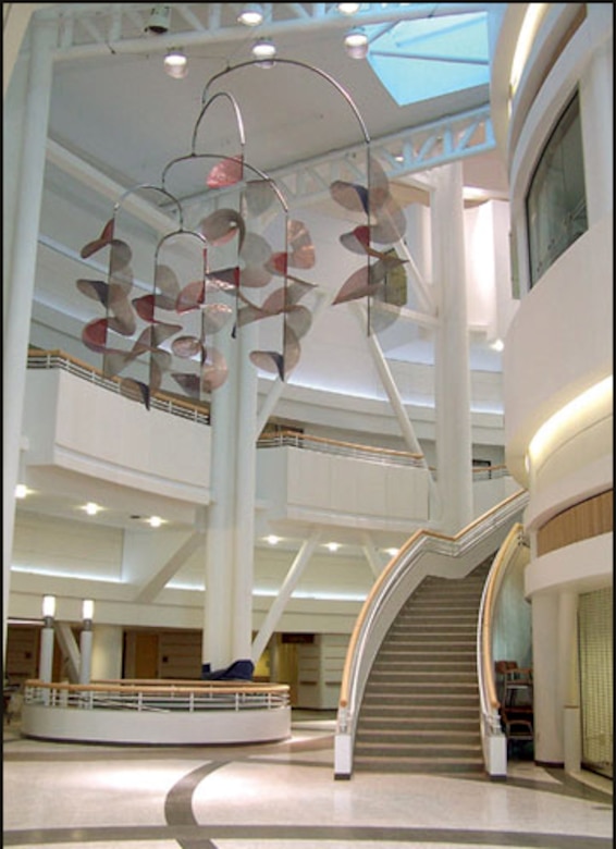 The Bassett Army Hospital facility manager spent $125,000 to install reels for accessing the ballasts in the lobby for future servicing of the lights, which are approximately 92 feet from the ground level. If reels had been designed in the conceptual phase and installed during construction, the cost would have been an estimated $25,000 - a savings of $100,000.