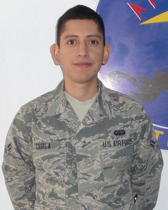 Airman 1st Class Gustavo Zavala, a 24-year-old member of the 47th Communications Squadron, was struck and killed by a vehicle just before 2:30 a.m. July 28, 2014 on Highway 90 two miles west of the front gate of Laughlin Air Force Base, Texas. (Contributed Photo)

