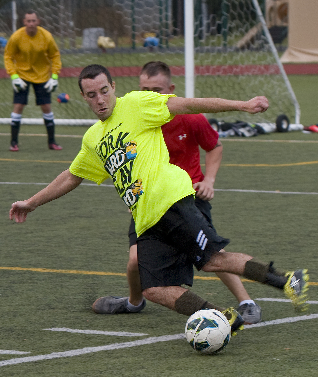 823rd RED HORSE, maintainers face off in soccer finals > Air Force ...