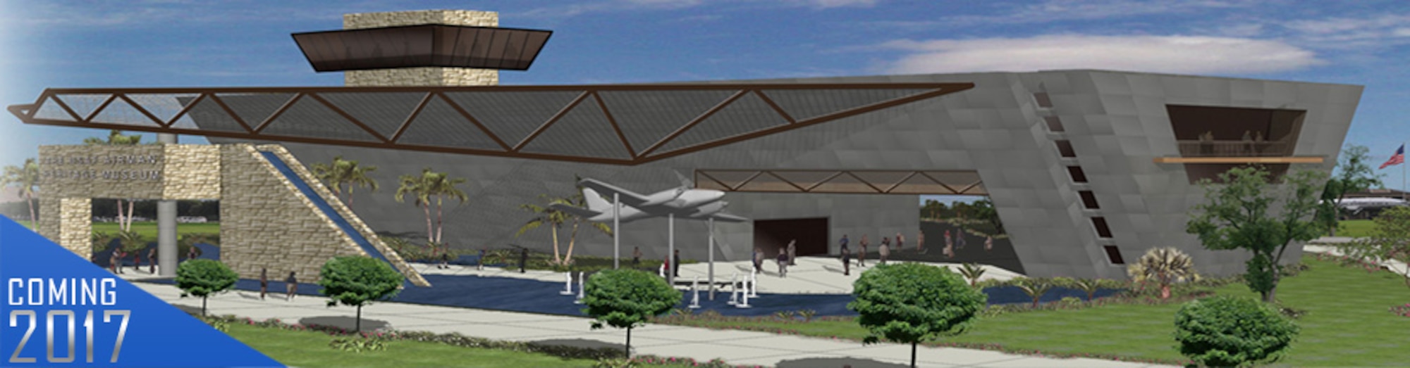 An artist rendering of the propsed Enlisted Heritage and Character Development Center set to open in 2017. 

