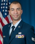 The Air National Guard's Outstanding Airman of the Year, Senior Airman Christian Goldsmith, a geospatial intelligence analyst from the 150th Special Operations Wing, New Mexico Air National Guard. Goldsmith's work ethic and dedication to process improvement has dramatically reduced production time in his squadron, raising its production by 25 percent. 
