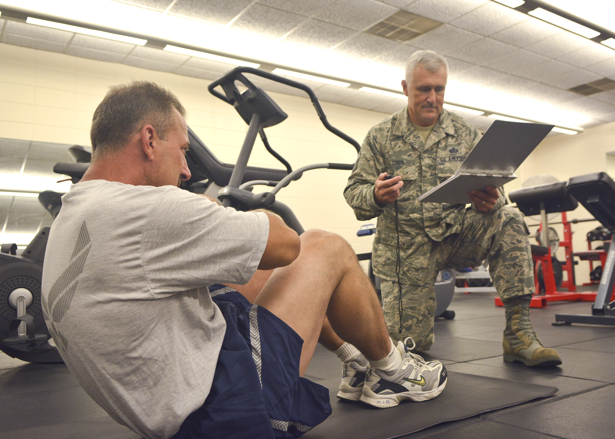 Air national guard physical fitness test