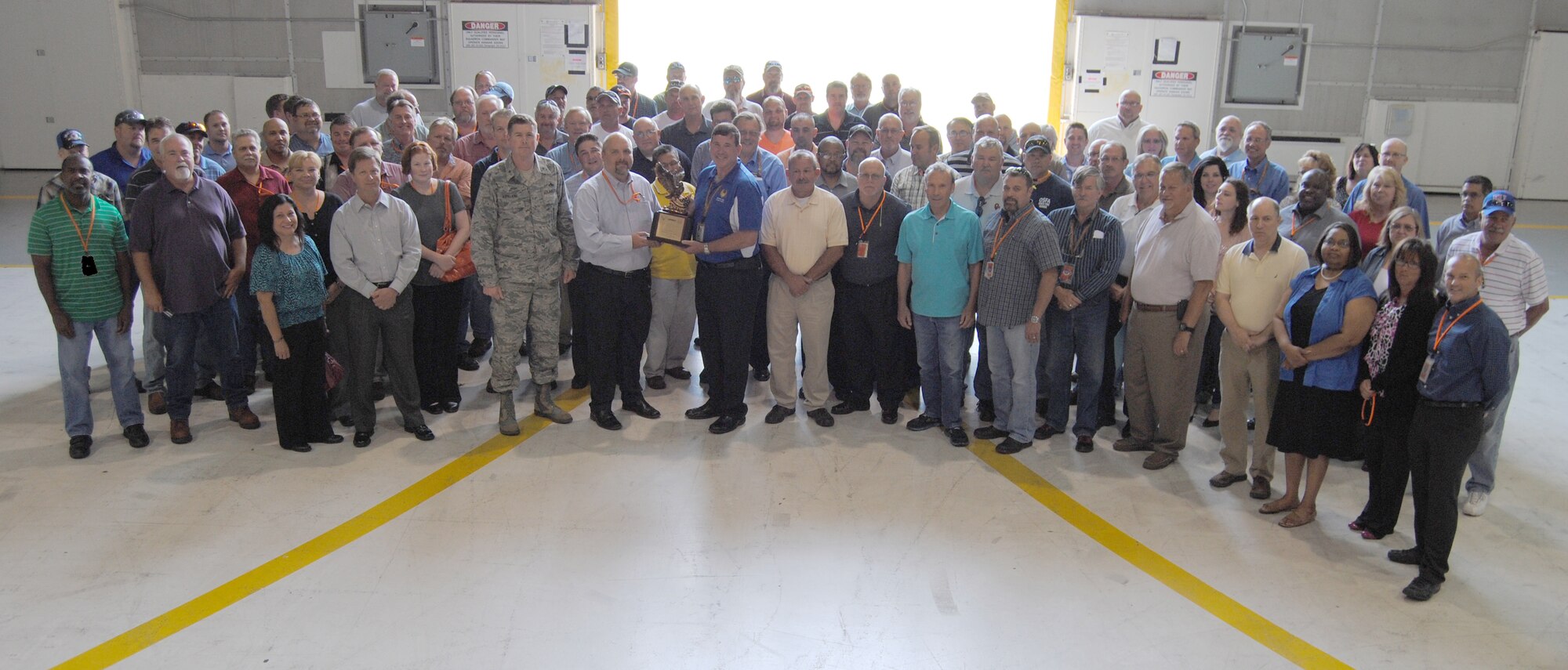 The Oklahoma City Air Logistics Complex Quality Assurance Team has been named the 2013 Air Force Materiel Command Non-Production Team of the Year.  The QA team prepared the complex for the November 2013 Headquarters AFMC Logistics Compliance Assessment Program inspection, resulting in an “Excellent” rating for the complex and a first-ever “Excellent” rating for Occupational Health. They developed a risk reduction for parts, people and processes concept that is a benchmark for the Air Force Sustainment Center to review the health of maintenance processes from induction to sell. Finally, the team was key to the OC-ALC attaining FAA Part 145 Certification, the first Air Force organization to attain this rating.