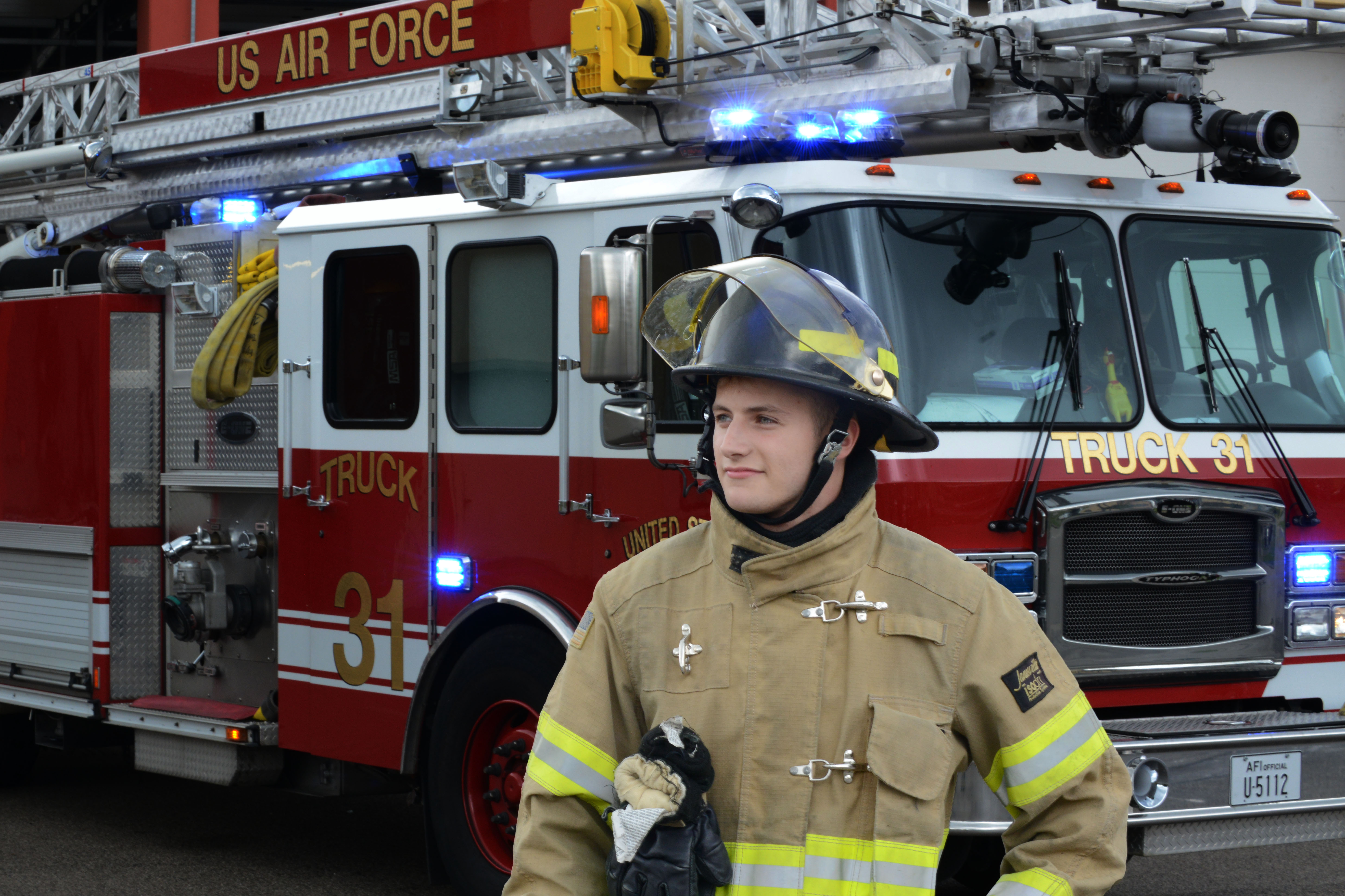 A day in their shoes Putting out the flames U.S. Air Forces in