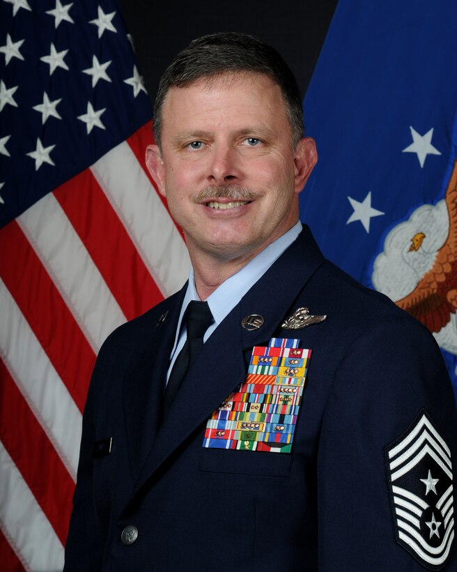 Air Force Sustainment Center Command Chief Master Sgt. Gregg Jones