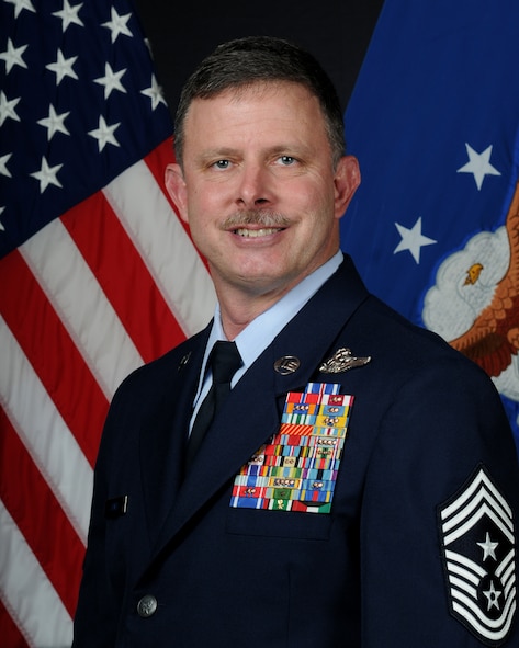 Air Force Sustainment Center Command Chief Master Sgt. Gregg Jones