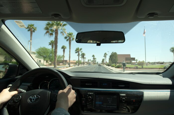 Summer brings a number of factors to escalate the risk of being in an accident. According to the Las Vegas Metropolitan Police Department, the highest casualty factor for traffic accidents in 2012 was "improper driving" followed by "excessive speed." Accident can’t always be avoided, but taking some extra precautions such as buckling up and staying focused on the road can make the difference between a near miss, injury or even death. (U.S. Air Force photo by Senior Airman Timothy Young)