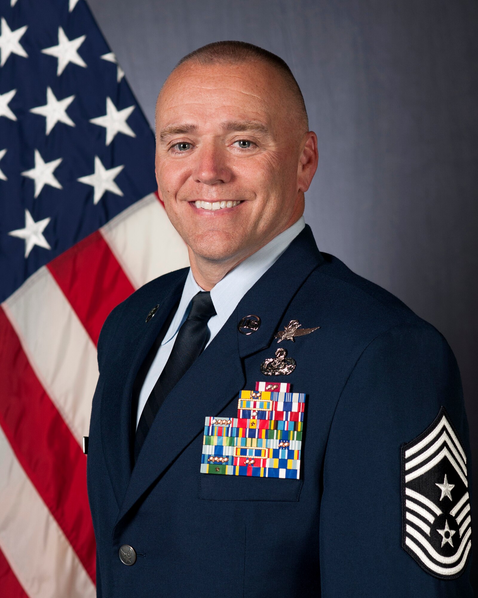 Chief Master Sgt. William "JD" Jones, 30th Space Wing command chief. (courtesy photo)