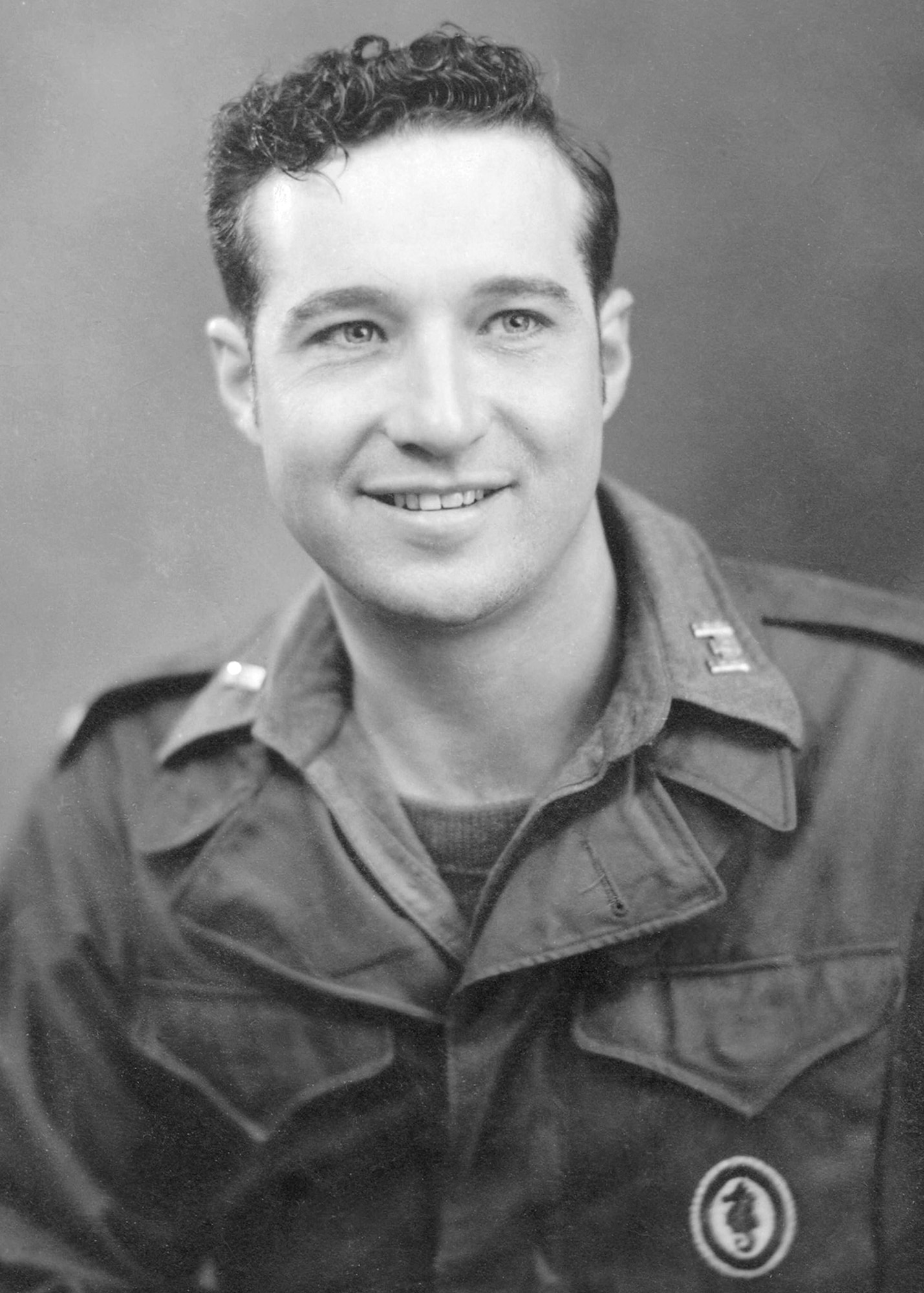 William Hering during WWII. (Photo courtesy of the Hering family)