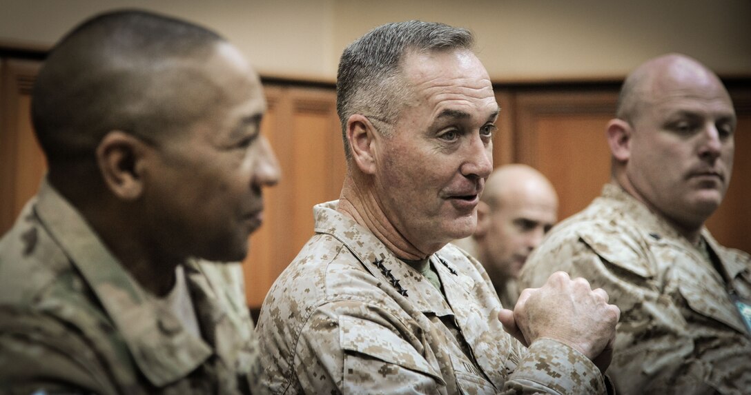 The United States President Barack Obama has nominated Gen. Joe Dunford, currently commander of International Security Assistance Force and U.S. Forces - Afghanistan, to become the 36th Commandant of the United States Marine Corps, pending Senate confirmation