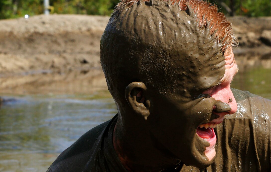 Marines and sailors competed in the Commanding General's Cup Mud Run at Lake O'Neill June 6. The run is a 10K with militaristic obstacles including a rope net, wall climb and low crawling through a mud pit. 

The Commanding General's Cup is a series of athletic events for units on base to compete in. 1st Combat Engineer Battalion were the winners of the run.
