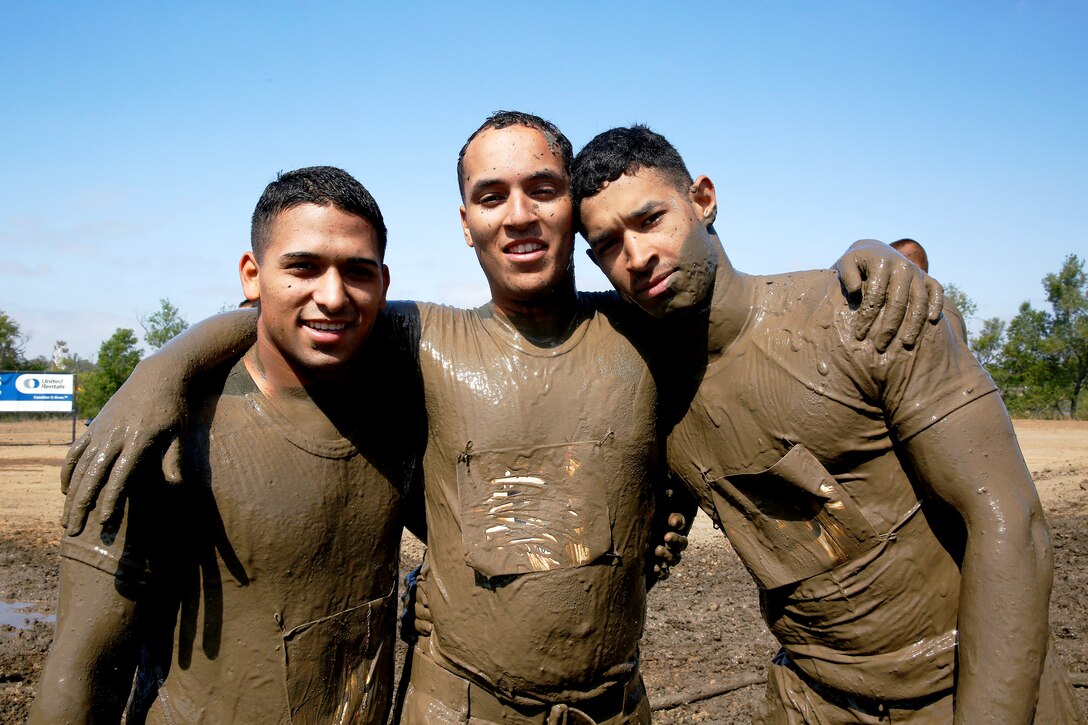 Marines and sailors competed in the Commanding General's Cup Mud Run at Lake O'Neill June 6. The run is a 10K with militaristic obstacles including a rope net, wall climb and low crawling through a mud pit. 

The Commanding General's Cup is a series of athletic events for units on base to compete in. 1st Combat Engineer Battalion were the winners of the run.