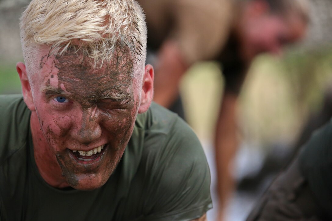 Marines and sailors competed in the Commanding General's Cup Mud Run at Lake O'Neill June 6. The run is a 10K with militaristic obstacles including a rope net, wall climb and low crawling through a mud pit. 

The Commanding General's Cup is a series of athletic events for units on base to compete in. 1st Combat Engineer Battalion were the winners of the run.
