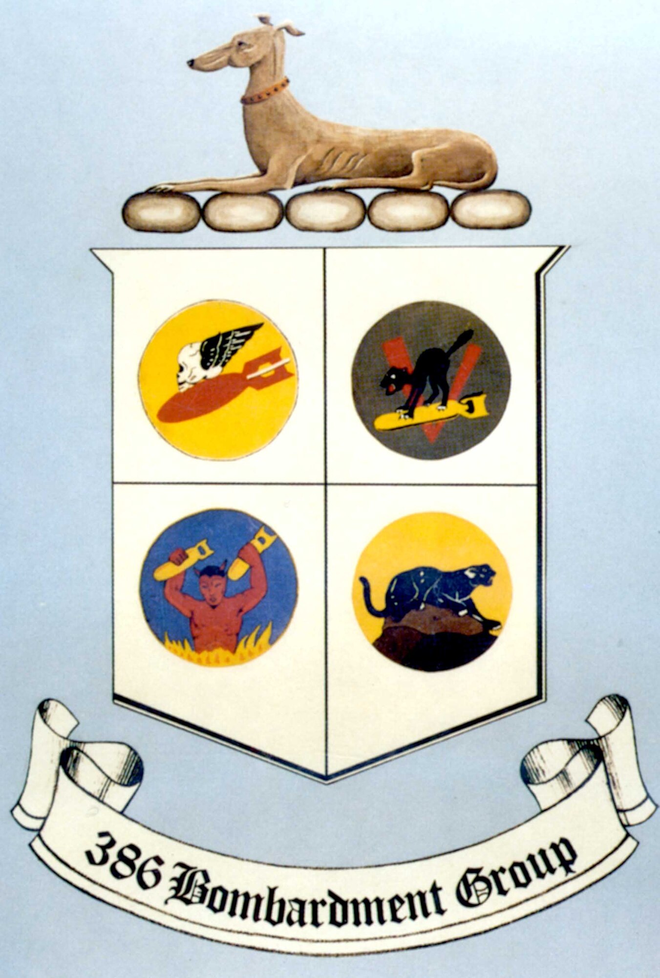 386th Bombardment Group patch