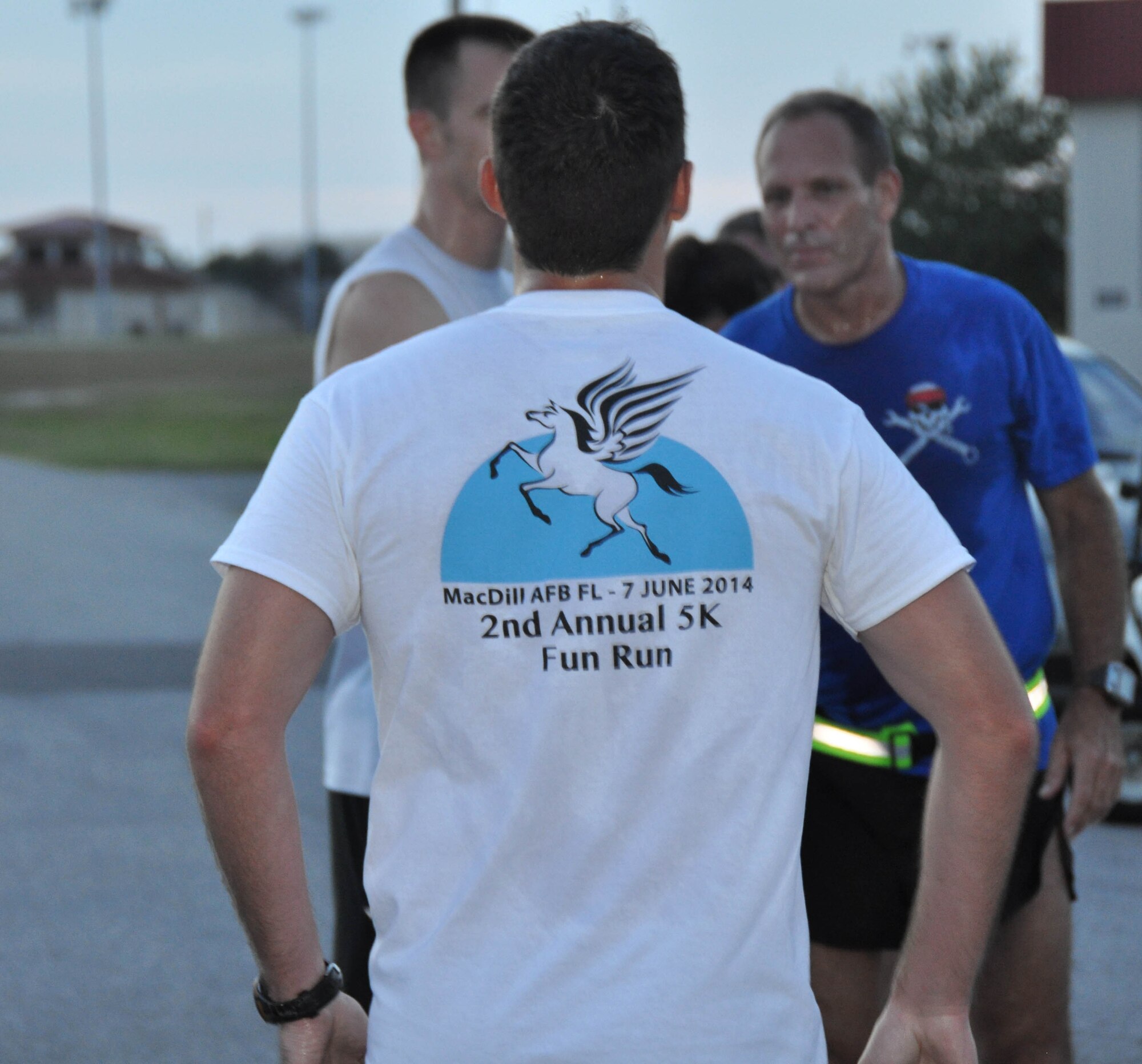 The 927th Air Refueling Wing held the second annual Pennies for Pegasus 5K on base June 7. The race is held on a Unit Training Assembly weekend to help raise money for the families of deployed reservists and to provide for morale, welfare, and readiness events throughout the year. (U.S. Air Force Photo/Capt Joe Simms)