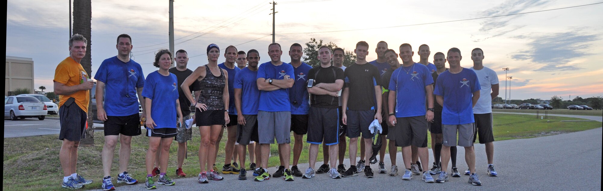 927th AMXS members participated in the second annual Pennies for Pegasus 5K June 5. The race is held on a Unit Training Assembly weekend to help raise money for the families of deployed reservists and to provide for morale, welfare, and readiness events throughout the year. (U.S. Air Force Photo/Capt Joe Simms)