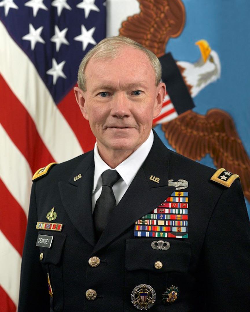Army Gen. Martin Dempsey, Chairman of the joint chiefs of staff
